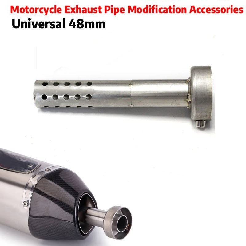 Ir Blaster Universal - Universal 48mm Motorcycle Exhaust Muffler Pipe