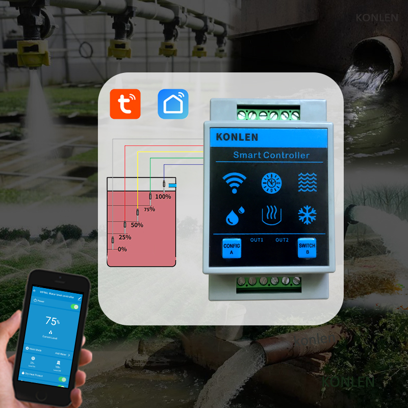 KONLEN Tuya Water Level Sensor – Home Automation Technology Bewertung und Preis