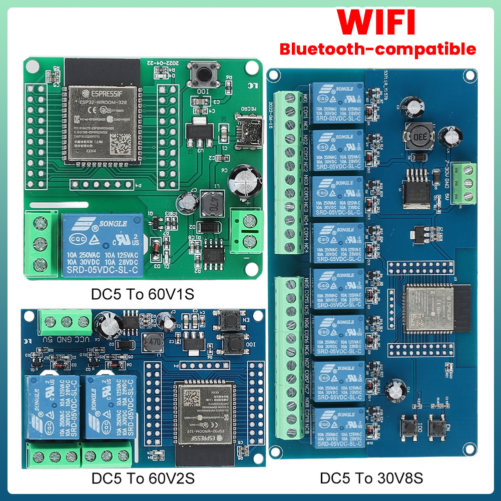 ESP32 Power Supply Module 1/2/ – Relay 8 Channel Board Bewertung und Preis