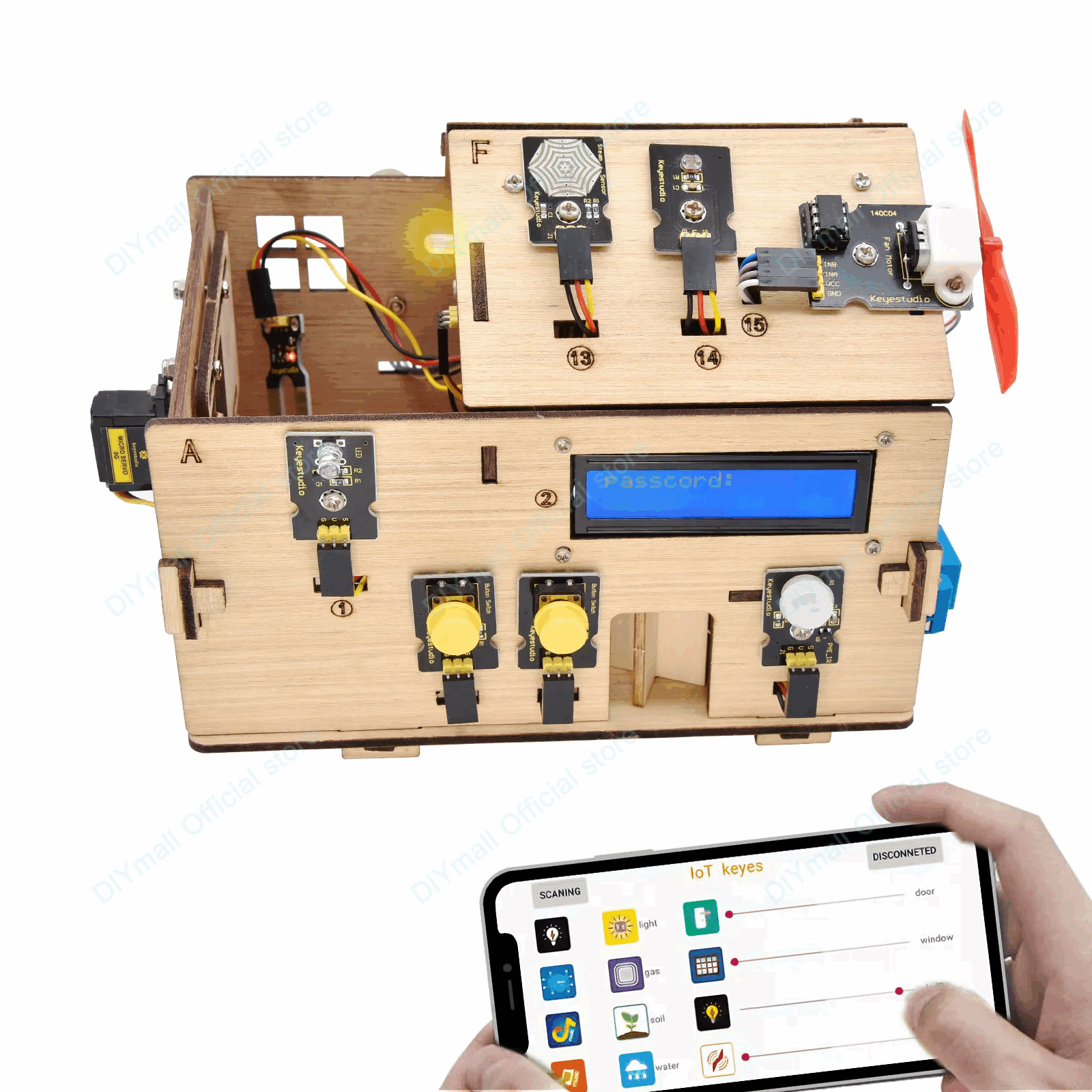 Keyestudio Smart IoT Home Kit  – Home Automation With Arduino Bewertung und Preis