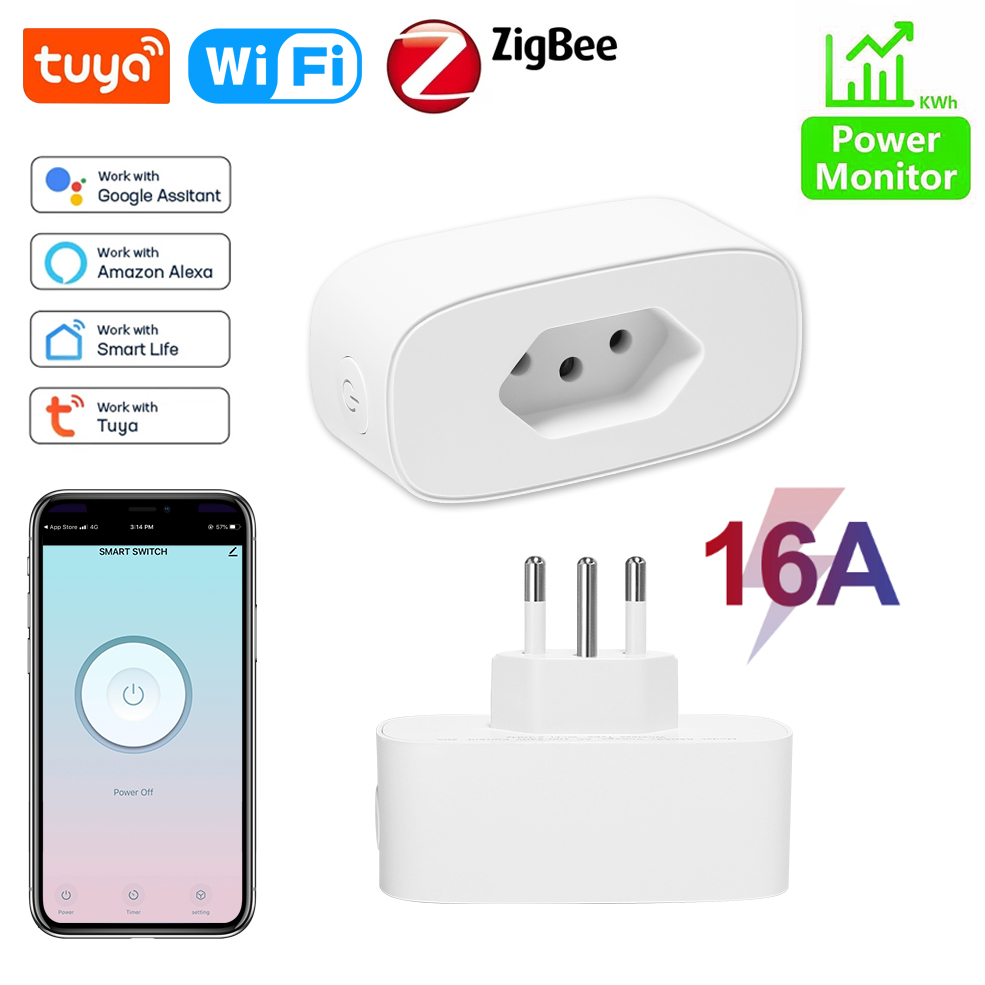 Tuya Wifi Brazil Smart Plug 16 – Home Automation Ideas Bewertung und Preis