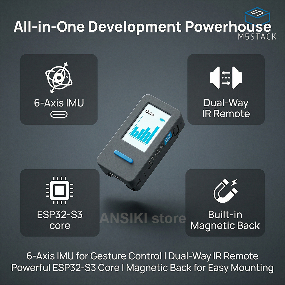 M5Stack M5StickS3 ESP32-S3 IoT – Smart Home Automation Diy Bewertung und Preis
