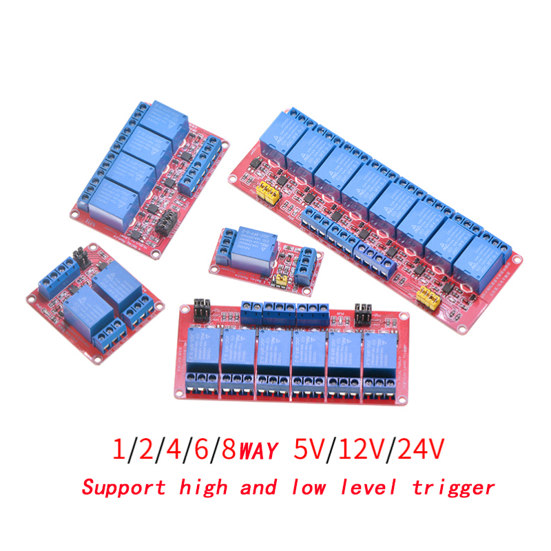 1 2 4 6 8 Channel 5V 12V 24V R – Relay 8 Channel Board Bewertung und Preis
