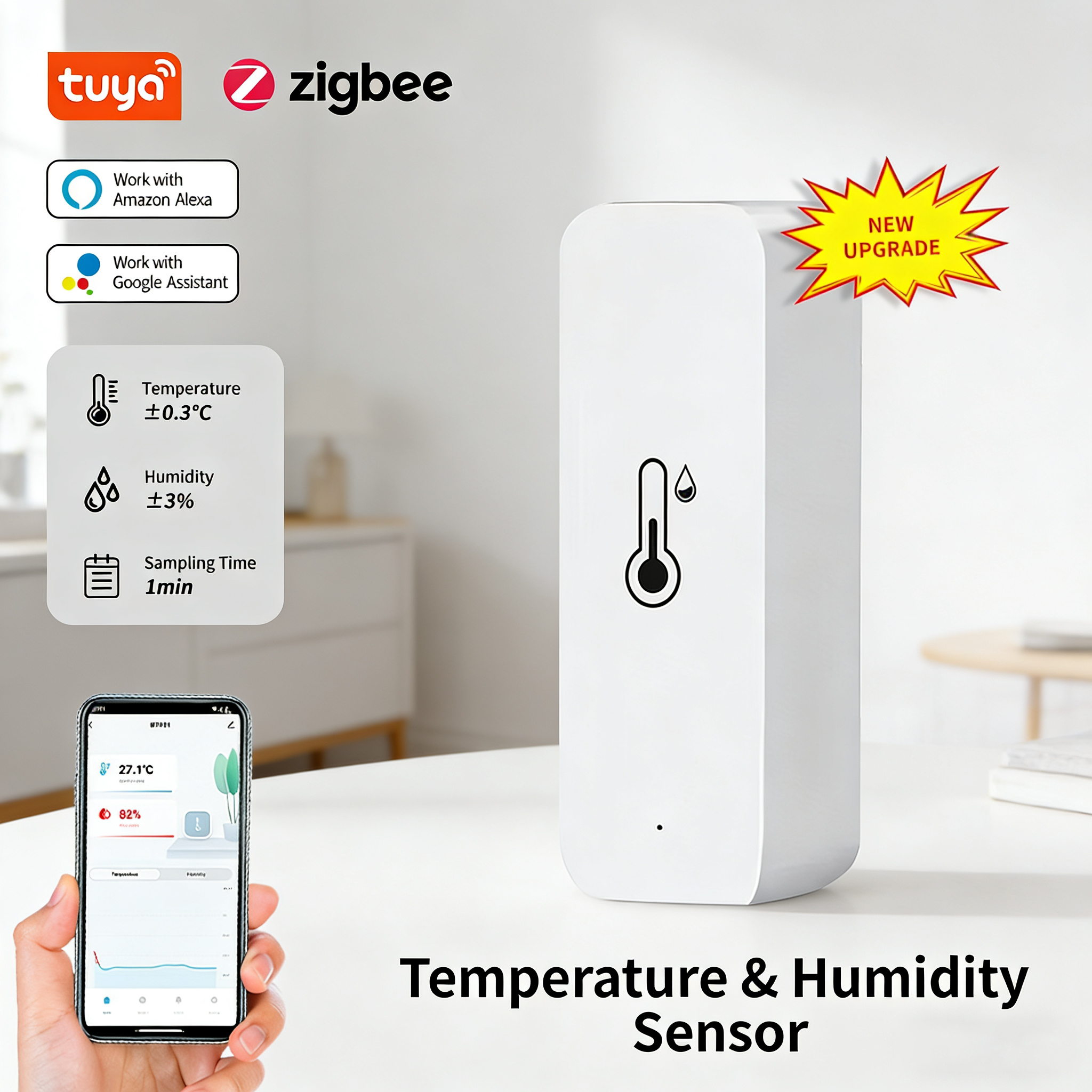 New Tuya Zigbee Smart Hygromet – Home Automation Ideas Bewertung und Preis