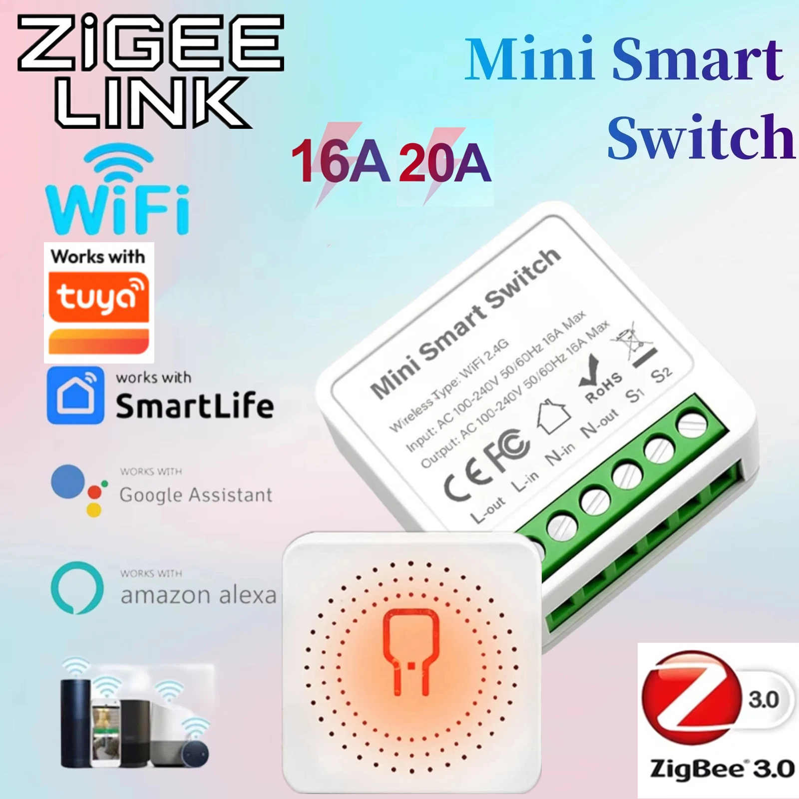 For Tuya Mini Smart WiFi Switc – Smart Home Automation Diy Bewertung und Preis
