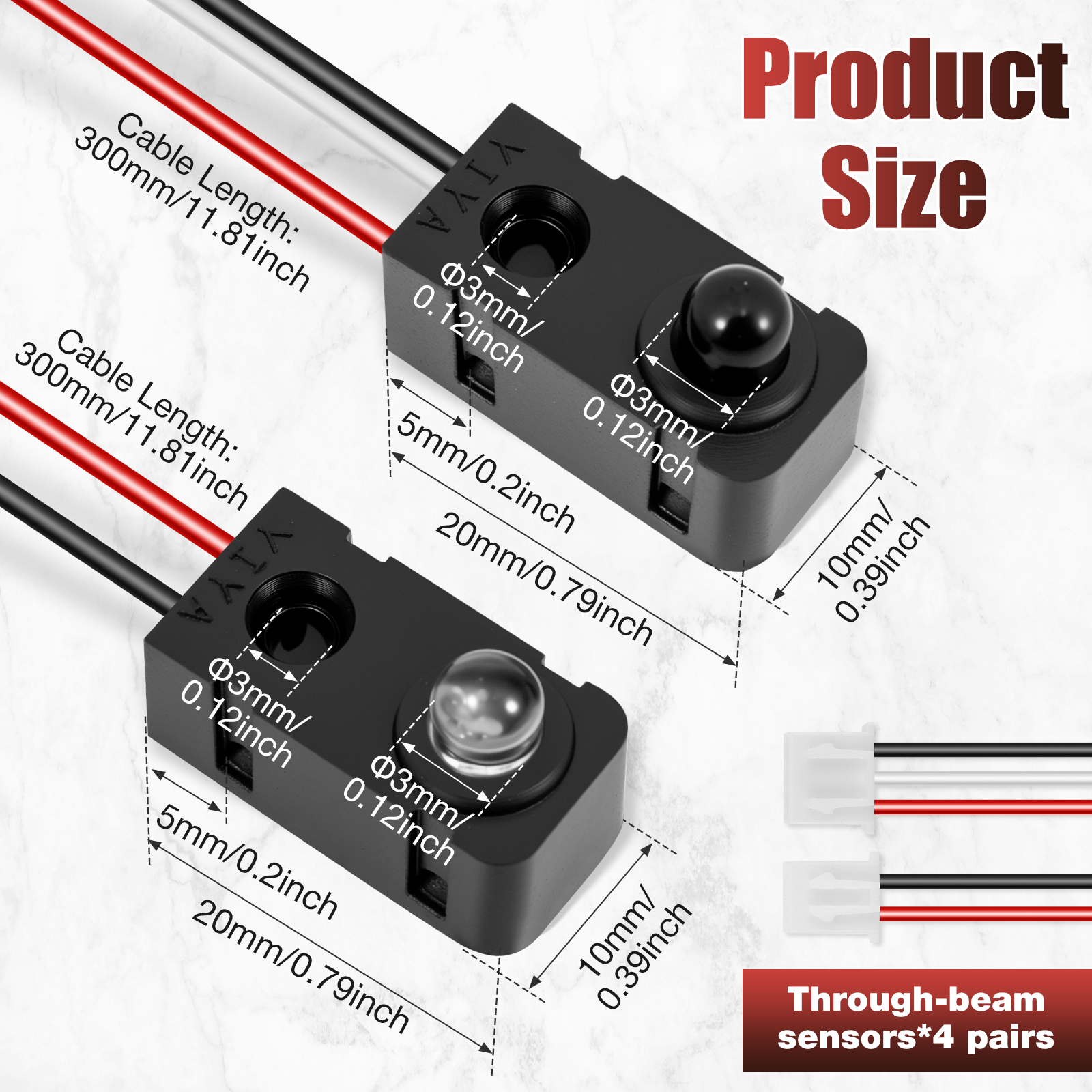 4 Pairs Infrared Break Beam Se – Diy Automation Projects Bewertung und Preis