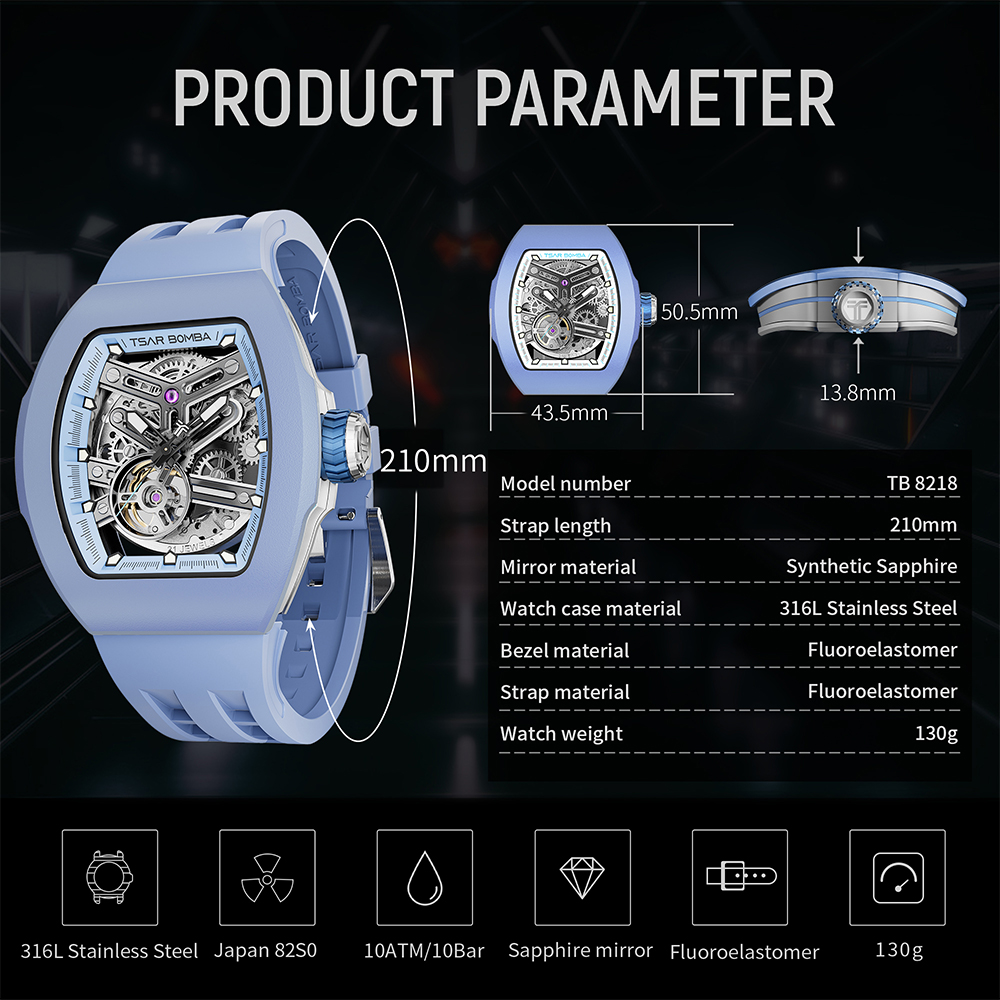 TSAR BOMBA DIY Automatic Watch – Home Automation Diy Bewertung und Preis