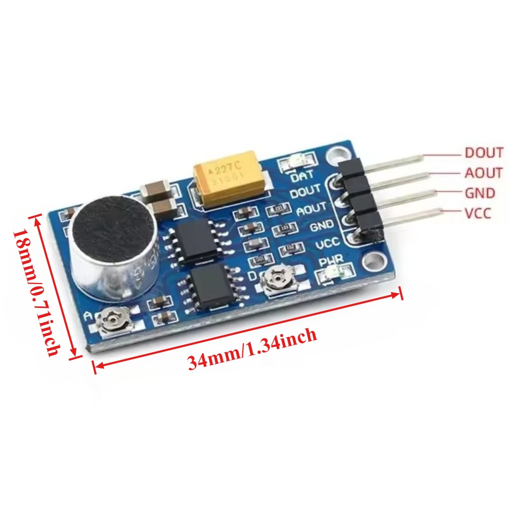 Sound Sensor Module LM386 Voic – Home Automation With Arduino Bewertung und Preis