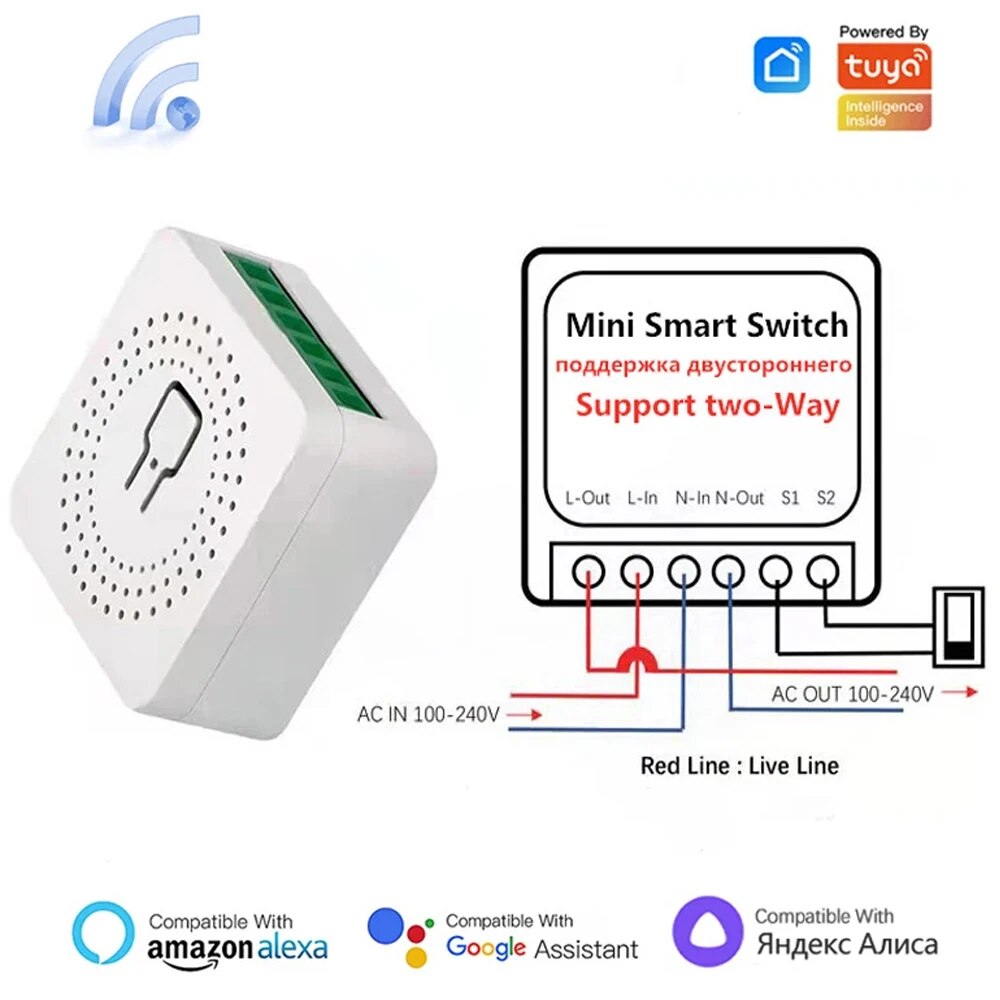 Tuya Mini 16A WiFi Switch Smar – Home Automation Technology Bewertung und Preis