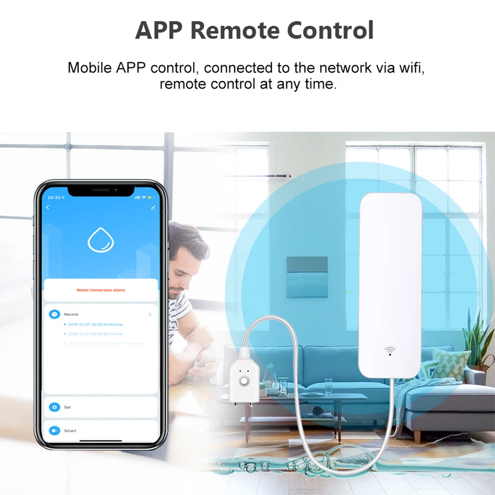 Tuya WiFi Zigbee Water Sensor  – Home Automation Technology Bewertung und Preis
