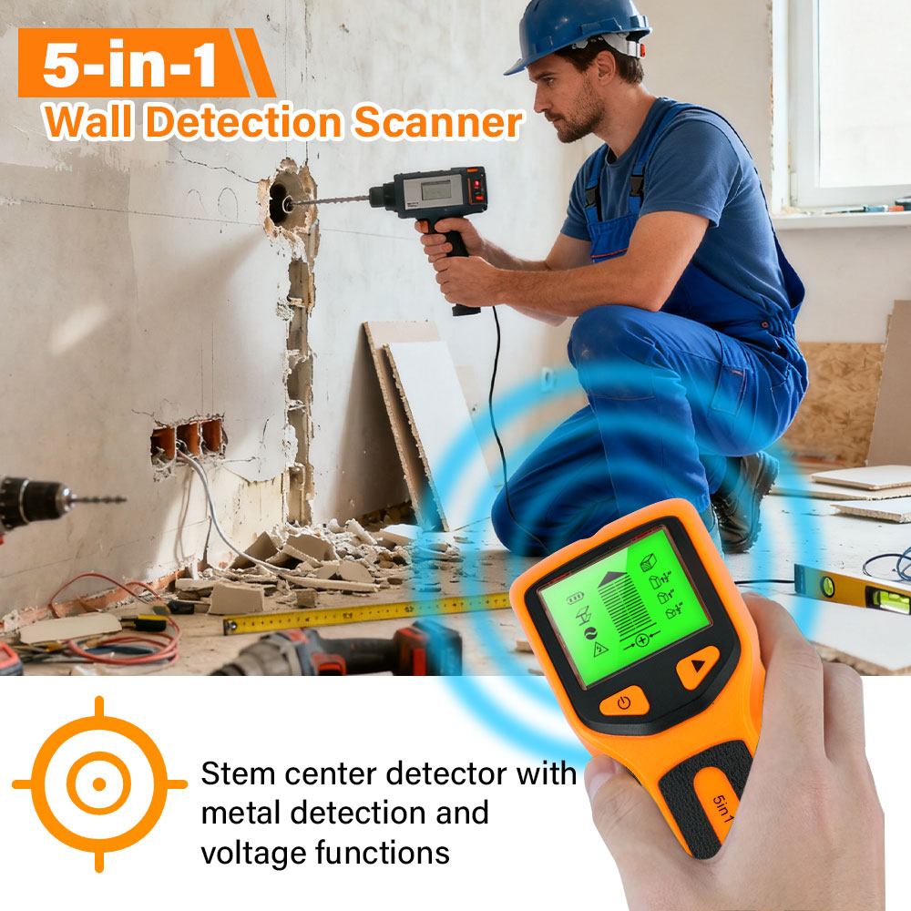 Wall Stud Detector 5 in 1 Hand – Water Leak Detector Wired Bewertung und Preis