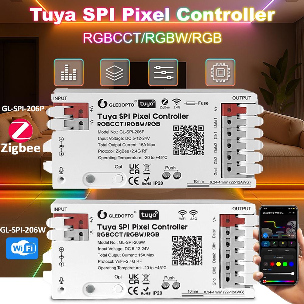 Tuya SPI Pixel LED Controller  – Zigbee Coordinator Stick Bewertung und Preis