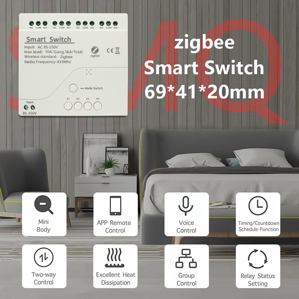 Zigbee Smart Switch Wifi Relay – Home Automation Technology Bewertung und Preis