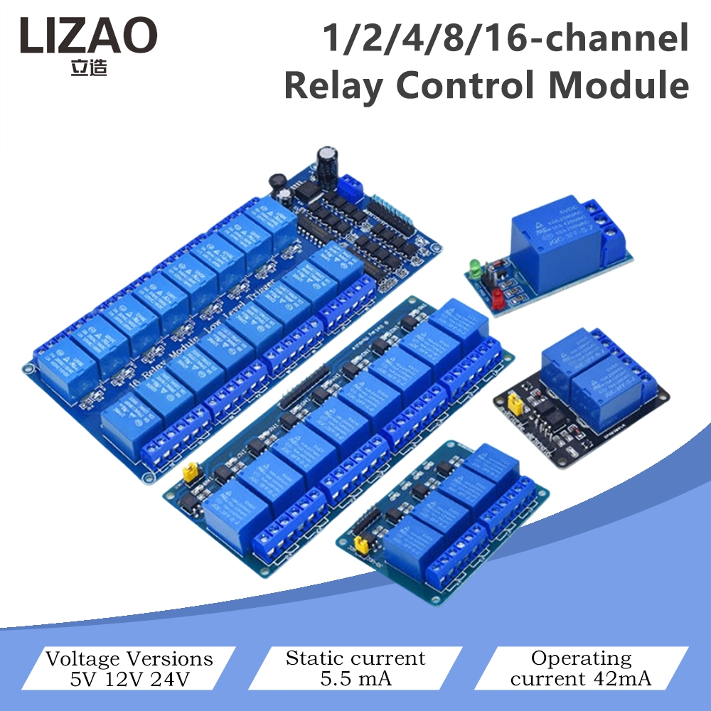 5V/12V/24V 1/2/4/8/16 Channel  – Home Automation With Arduino Bewertung und Preis