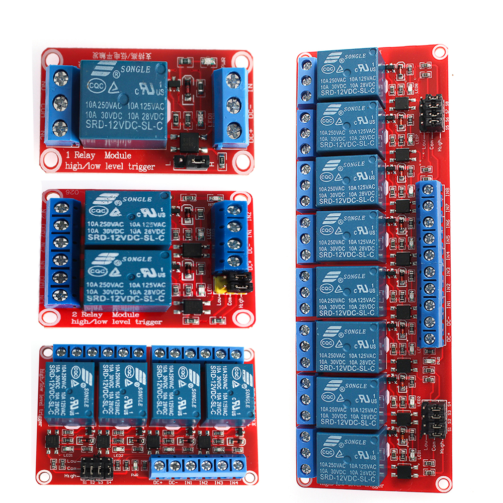 1PCS Relay Module 5V 12V 24V 1 – Relay 8 Channel Board Bewertung und Preis