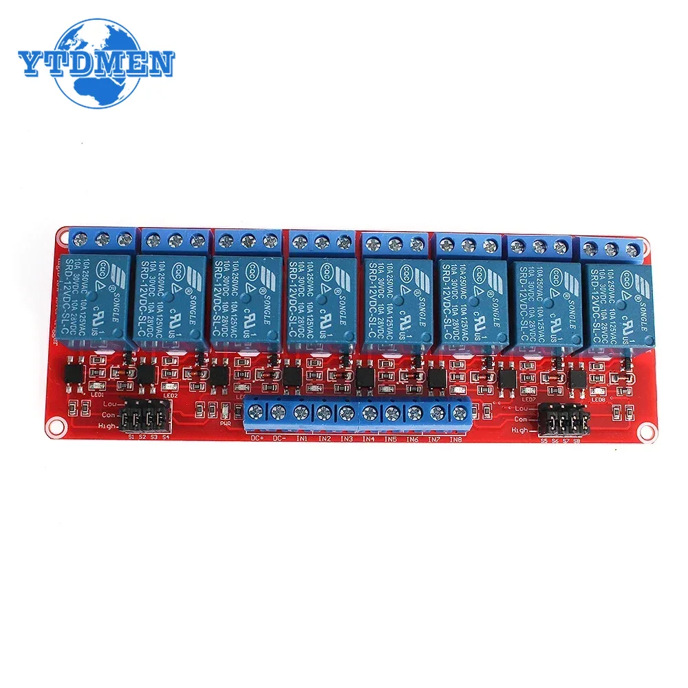 1PCS Relay Module 5V 12V 24V 1 – Relay 8 Channel Board Bewertung und Preis