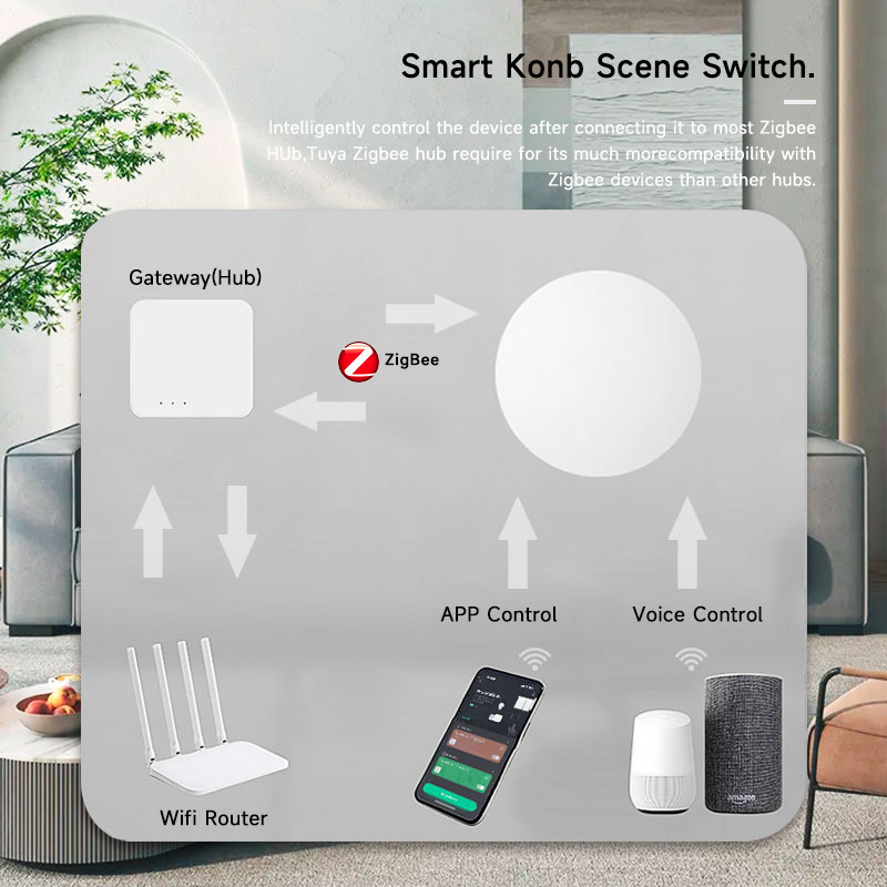 Zigbee3.0 2MQTT Smart Button S – Home Automation Technology Bewertung und Preis